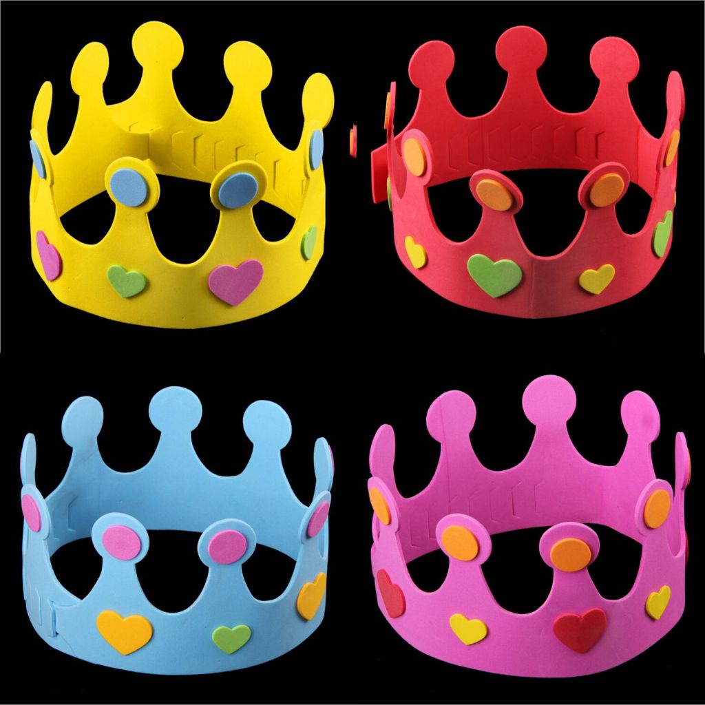 cool party diy eva crown cap children s day birthday party