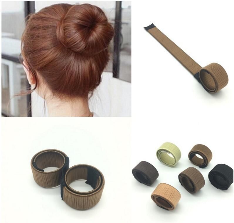 Hair Magic Tools Bun Maker Hair Ties Girl Diy Styling Donut Former