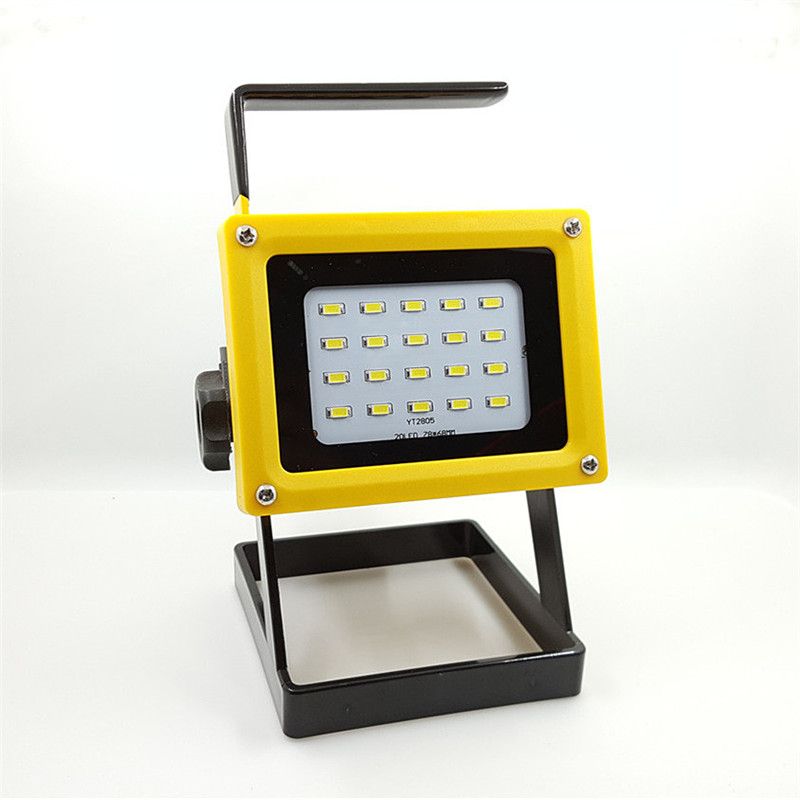 10w Portable Cordless Led Flood Light Ip65 Mini Rechargeable Smd 10w Portable Cordless Led Flood Light Ip65 Mini Rechargeable Smd Lamps For Night Fishing Camping Hiking Outdoor Lighting Waterproof