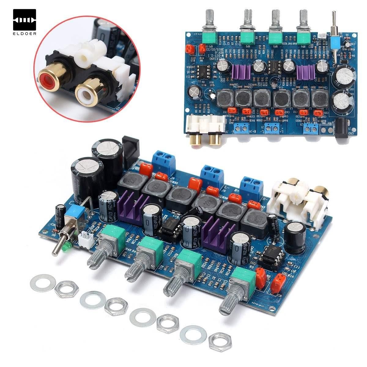 2019 2 1 digital amplifier board subwoofer amp tpa3116d2 50w 50w