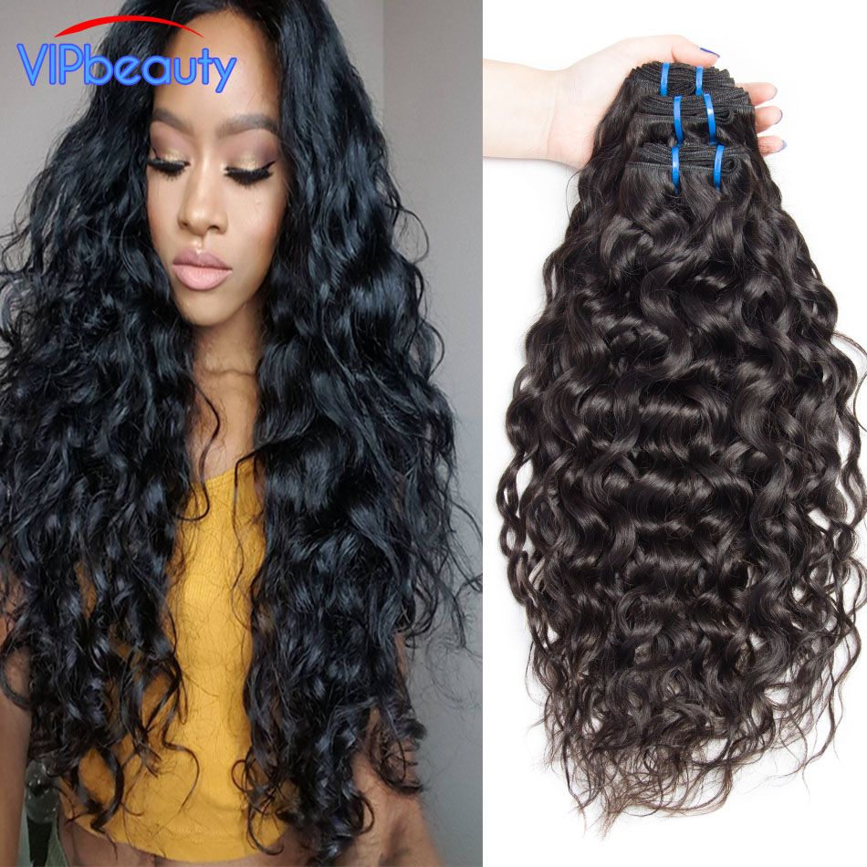 7a Grade Mink Brazilian Virgin Hair Vip Beauty Brazilian Water