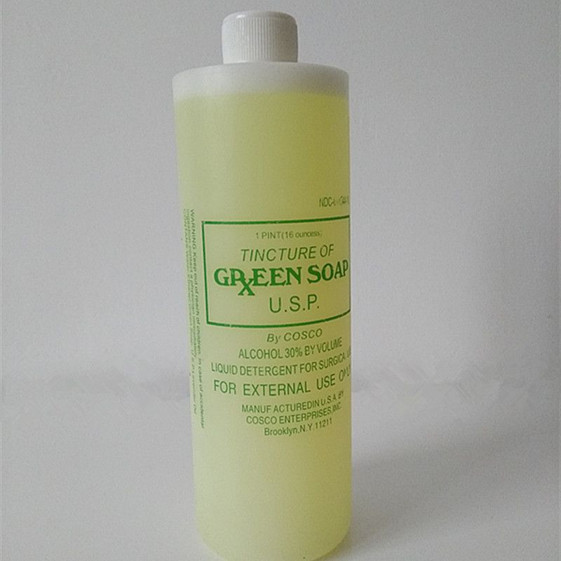 1x16oz Bottle Tattoo Green Soap Cleaning Water Skin Ink Wash After Care
