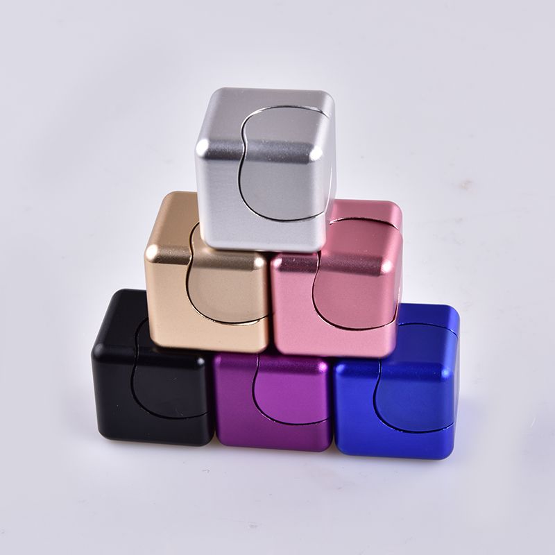 Metal Fid Cube Alloy Spinner Fid Square Alloy Finger Cube