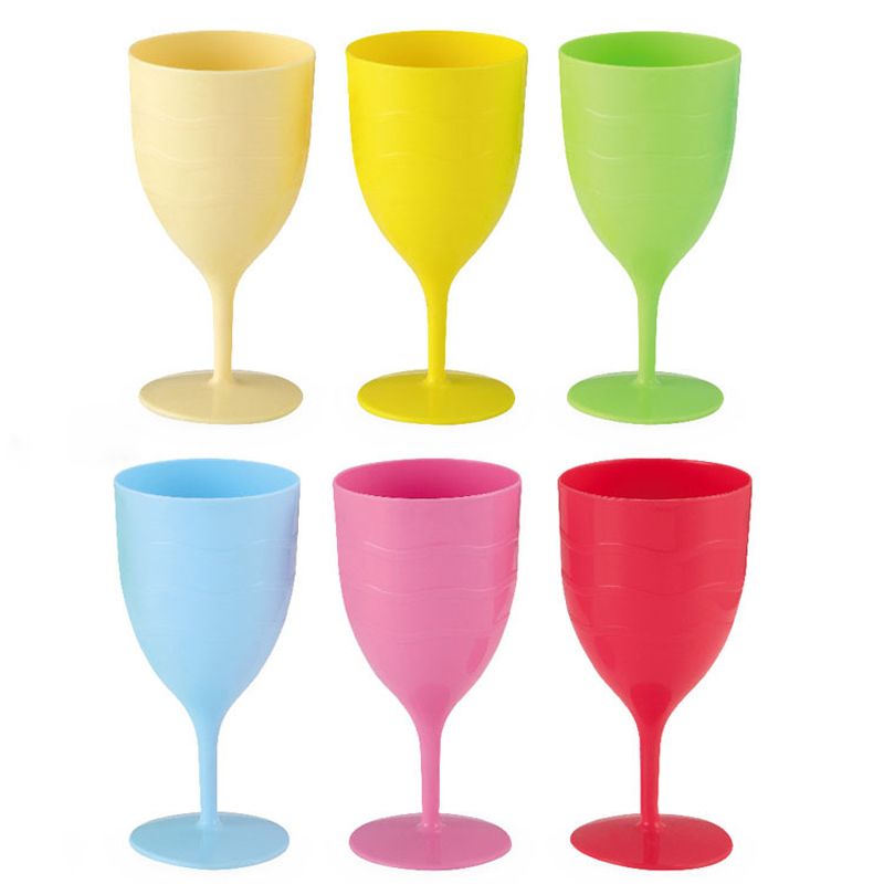 plastic wine goblets wholesale