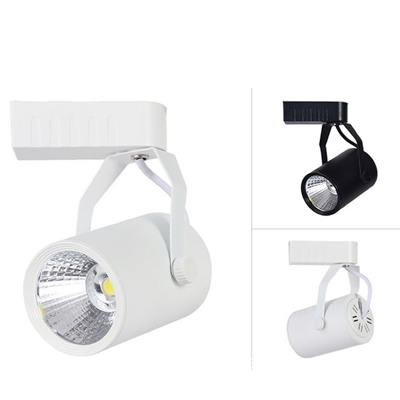 Dhl Cool White Cob Dimmable Led Track Light 5w 7w 9w 12w 120 Angle Dhl Cool White Cob Dimmable Led Track Light 5w 7w 9w 12w 120 Angle Ceiling Spotlight Ac85 265v Spot Lighting Ce Rohs Rail Lights