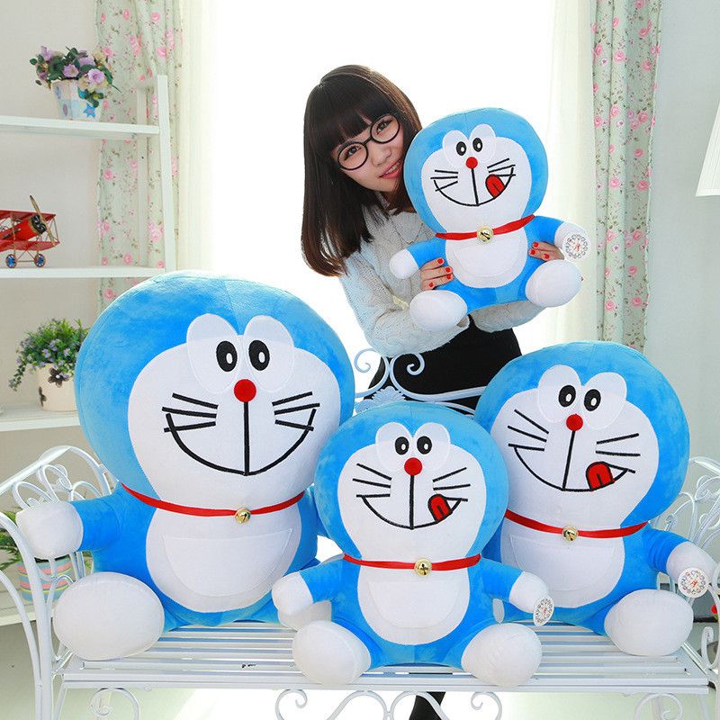 Factory Direct Duo A Dream Doll Doraemon Cat Plush Toy Dora Blue