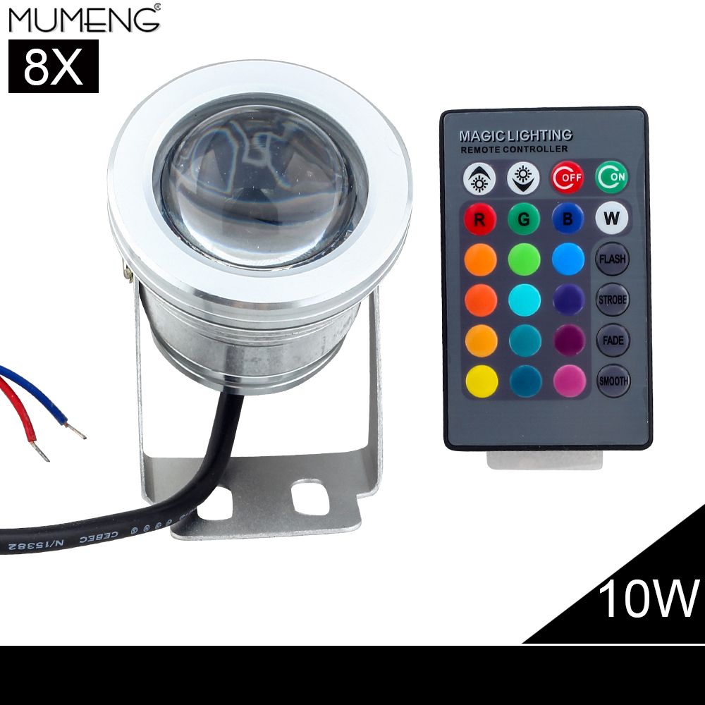 Outdoor Remote Control Flood Lights Lighting Ideas Whole Mumeng Remote Control 10w Rgb Led Flood Lights Color Changing Waterproof Light Landscape Pool Outdoor