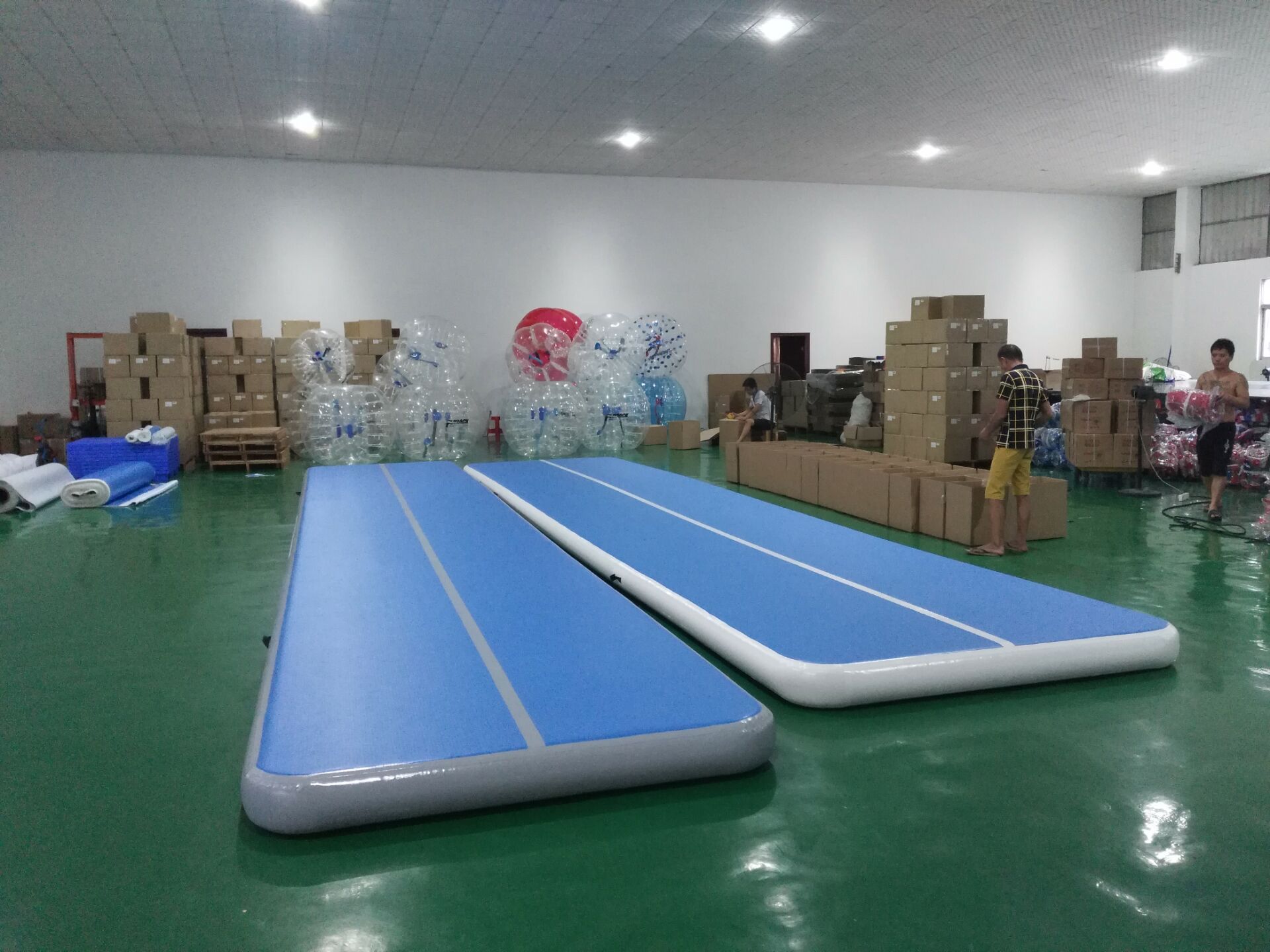 2019 8*2m Inflatable Air Track Gym Mat Tumble Track Flip Mat Inflatable