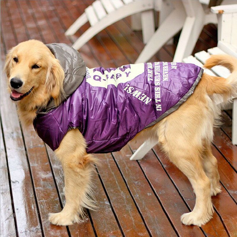 2021 Large Dog Coat Winter Clothes Pet Clothes Down Jacket Cotton