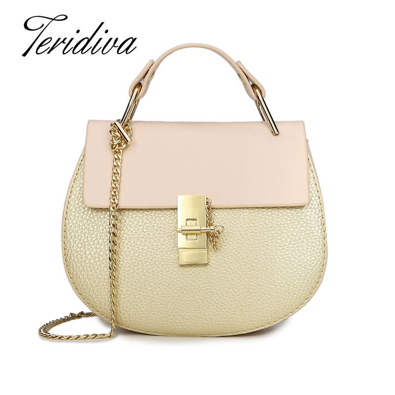 Wholesale Luxury Designer Shoulder Bag High Quality Woman Bags Mini Gold Chain Bags Woman Small ...