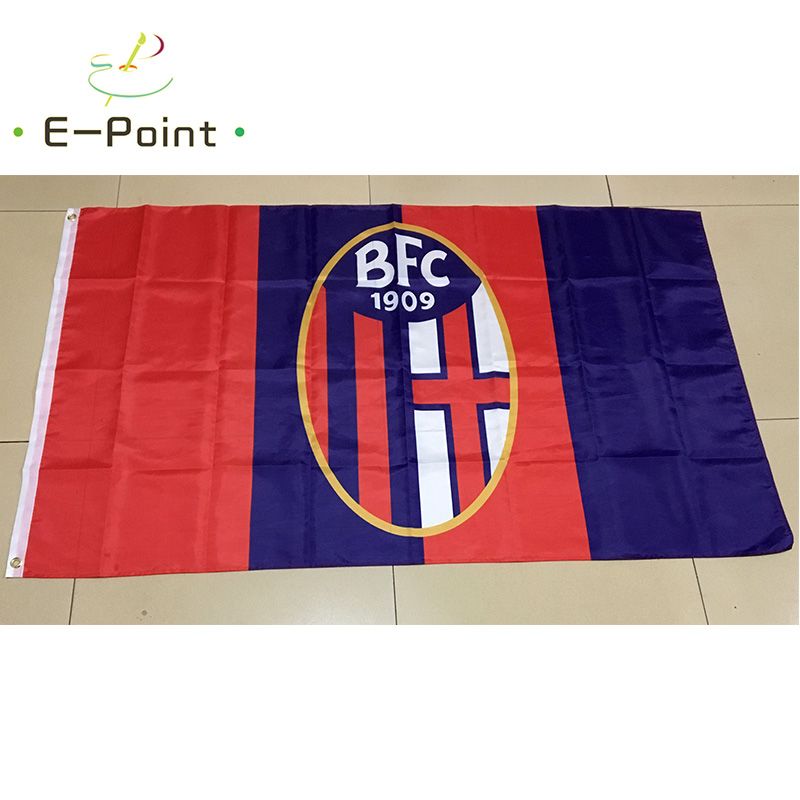 Italy Bologna Fc 1909 35ft 90cm150cm Polyester Flag Banner Decoration Flying Home Garden Festive Gifts