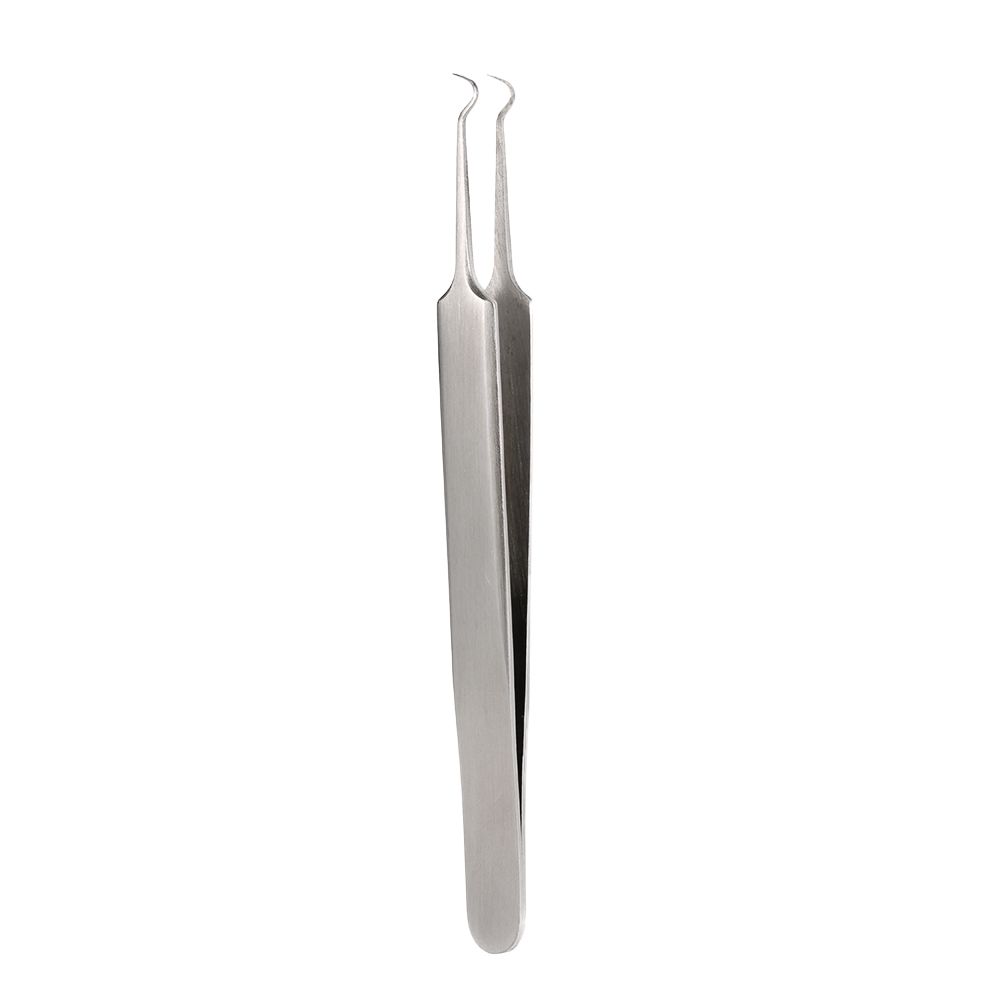 Hot Bend Curved Blackhead Acne Clip Tweezer Stainless Steel Pimple
