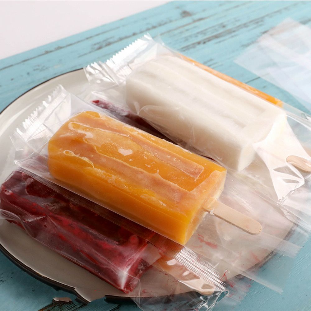 Transparent Ice Pop Bag Clear Plastic Popsicle Bags Gift Wrap Paper Rolls Wholesale Gift Wrap