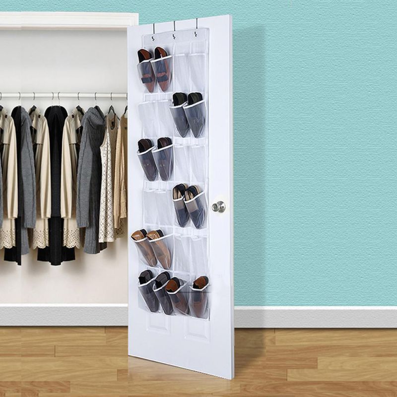 2019 Practival 24 Pocket Door Hanging Shoe Rack Holder Organiser 2019 Practival 24 Pocket Door Hanging Shoe Rack Holder Organiser Storage Wall Bag For Shoes Ss4 From Wenslian 13 79 Dhgate Com