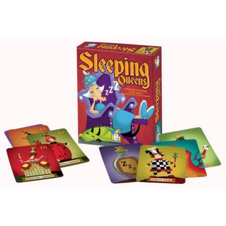 sleeping queens children s educational toy card game board party