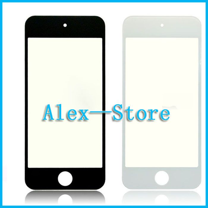 2018 outer screen glass lens for ipod touch 5 black white front ipod 5 screen size
