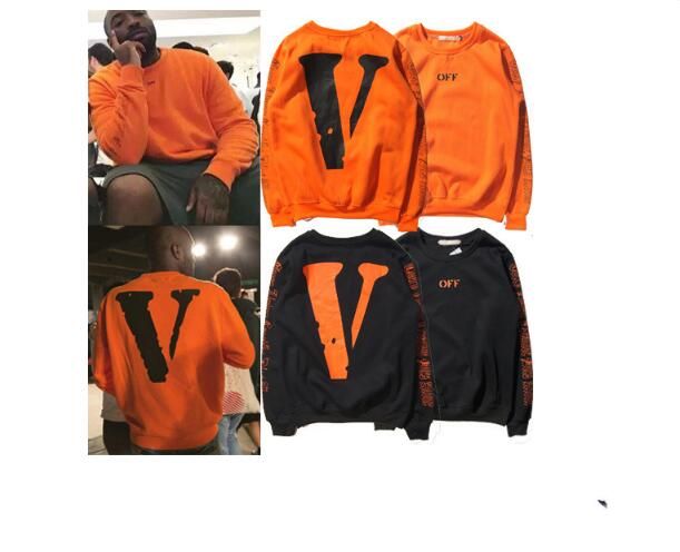 vlone x off white sweater