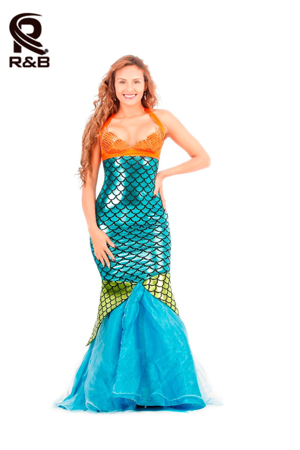 hot sale women sexy mermaid costumes halloween cosplay dress romantic beauty dress sea maid sexy dress woman cosplay polyester costume funny halloween