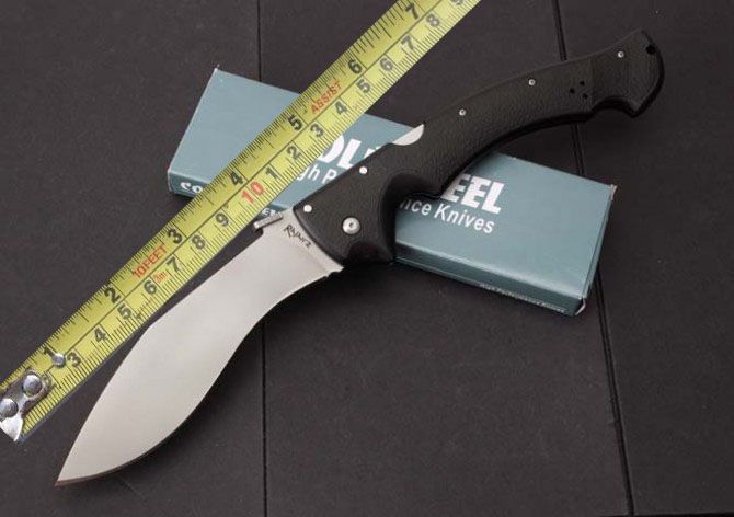 Hot Cold Steel Rajah Ii Large Folding Knife D9 Blade Pocket Knife ...