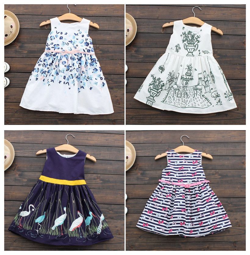 Kids Clothing Girls Dresses Children Clothing Boutique 12 Styles 2017