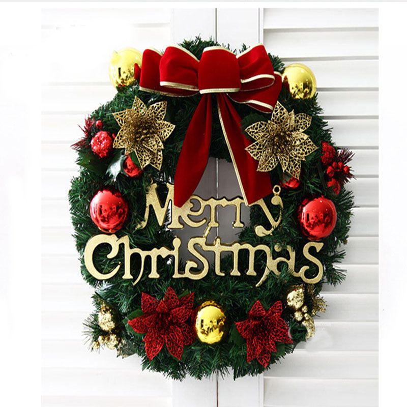 creative multi christmas wreaths party 40cm wreath door wall decoration hanging christmas balls christmas decorations for market hotel holiday christmas - Hanging Christmas Decorations creative multi christmas wreaths party 40cm wreath door wall decoration hanging christmas balls christmas decorations for market hotel holiday christmas - Hanging Christmas Decorations