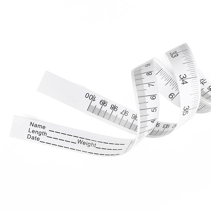 1 Meter 40 Paper Tape Measure Disposable Paper Measuring Tape Ruler