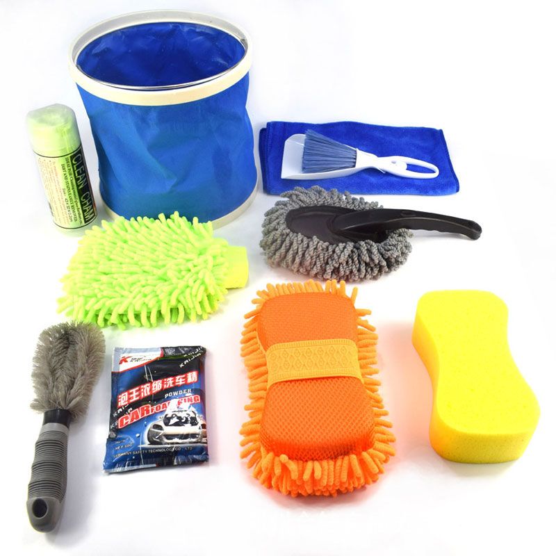 2019 Of Multi Functional Car Wash Supplies Tools Combination Of Household Suits To Facilitate ...