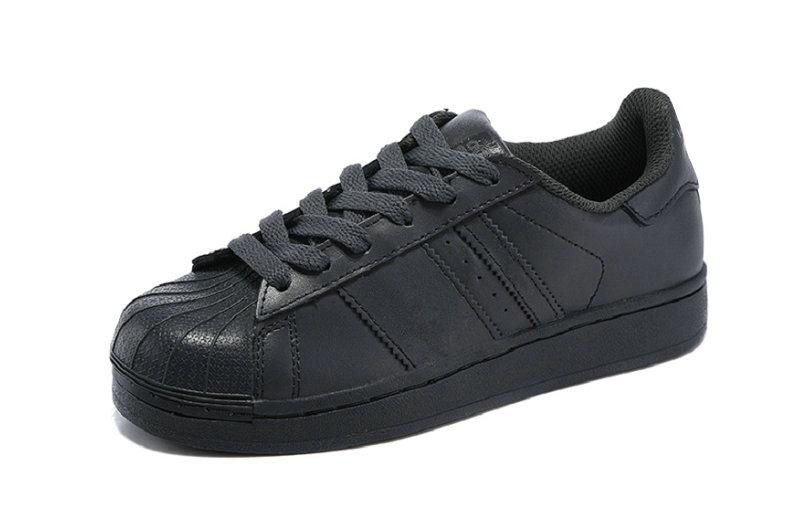 Cheap Adidas Superstar Ii 2 Shell Toe Mens Shoes Black/red Sz