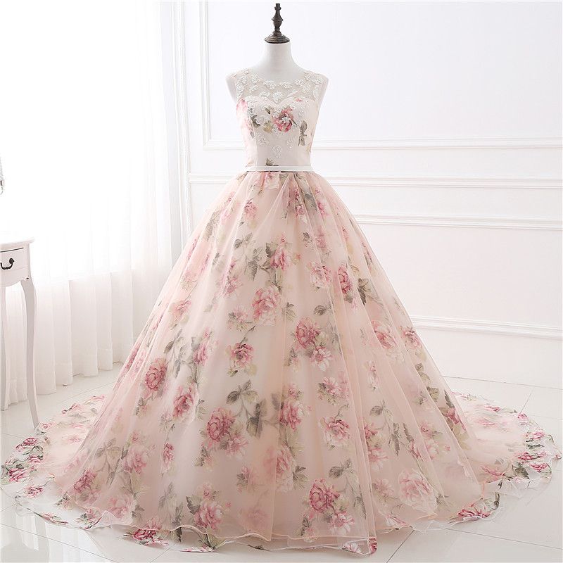 organza evening gown