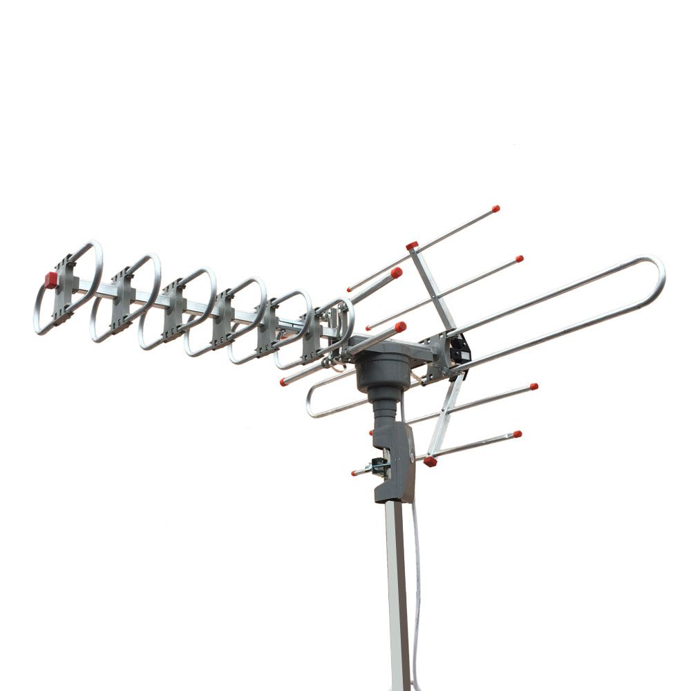 Acheter Antenne Amplified Exterieure Digital Hd Tv 150 Mile 360 Rotor 38db Uhf Vhf Fm 88021875 De 13 72 Du Gadget Dhgate Com