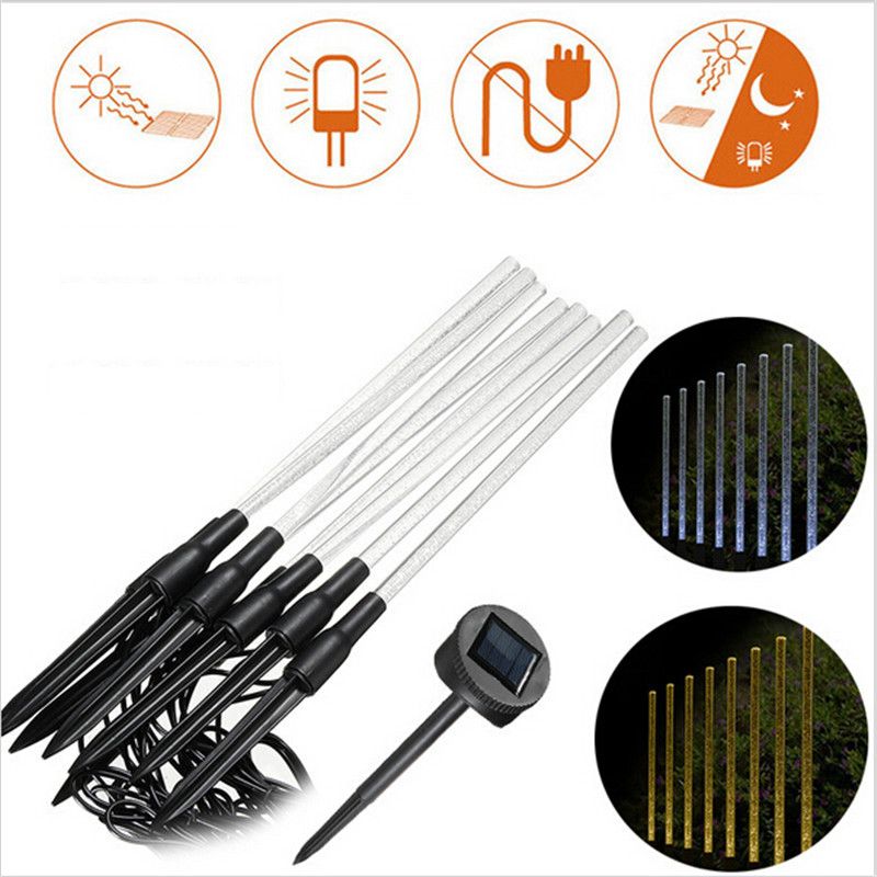 2019 8 Led Solar Light Rechargeable Pure Warm White Acrylic Bubble 2019 8 Led Solar Light Rechargeable Pure Warm White Acrylic Bubble Stick Outdoor Garden Landscape Lighting Lawn Lamp From Ok360 24 63 Dhgate