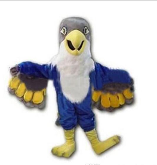 2017 Deluxe Plush Falcon Mascot Costume Adult Size Eagle Mascotte