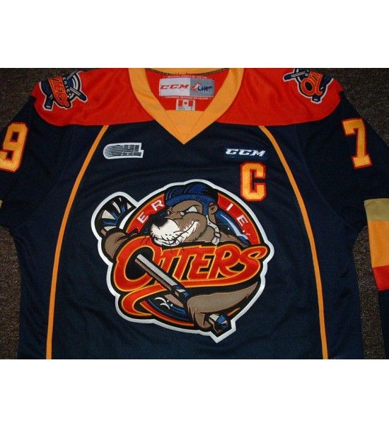 2020 Custom Mens OHL Erie Otters 97 Connor McDavid Top Quality Ice