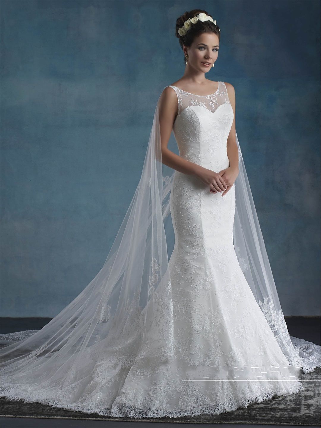  Cape  Wedding  Dresses  2019 Mary S Bridal Unspoken Romance 