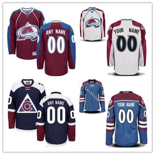 colorado avalanche custom jersey