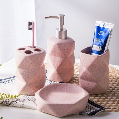 2018 Sandpoint Ceramics Bathroom Supplies Four Pcs Set Wash Kit ... 2018 Sandpoint Ceramics Bathroom Supplies Four Pcs Set Wash Kit ...