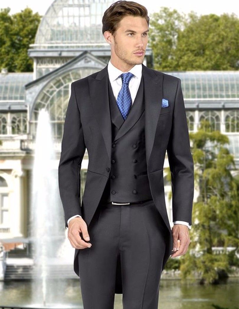 Discount Wholesale Excellence Style Mens Dinner Party Prom Suits Groom ...