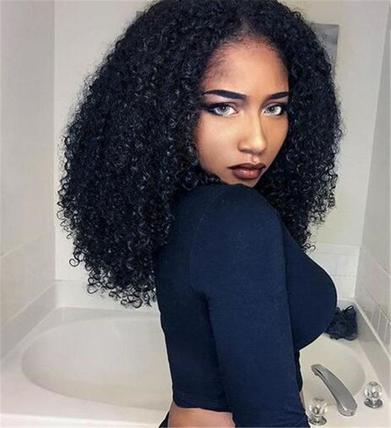 7a Best Silk Top Long Curly Lace Front Wig 100 Human Hair 