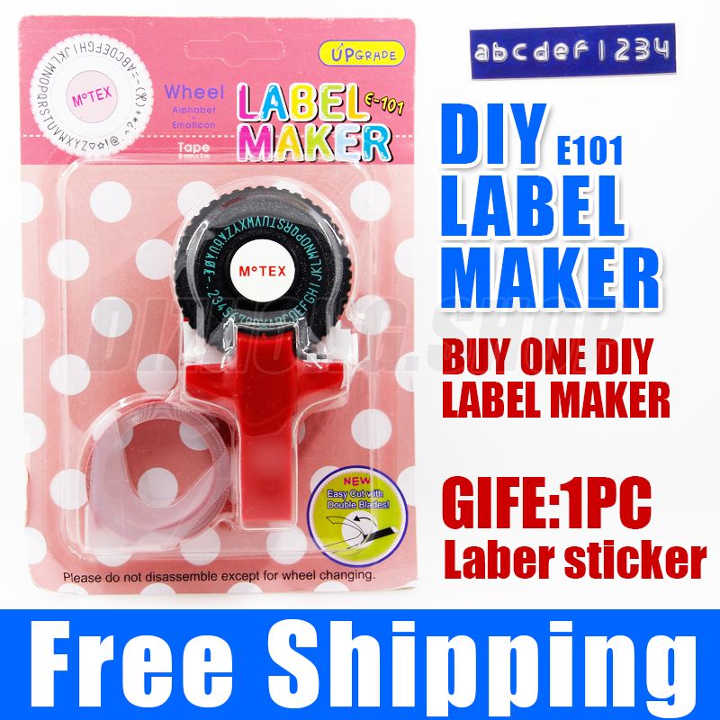2019 1x Tape Writer For 9mm Self Adhesive Tape, Office Gift Label