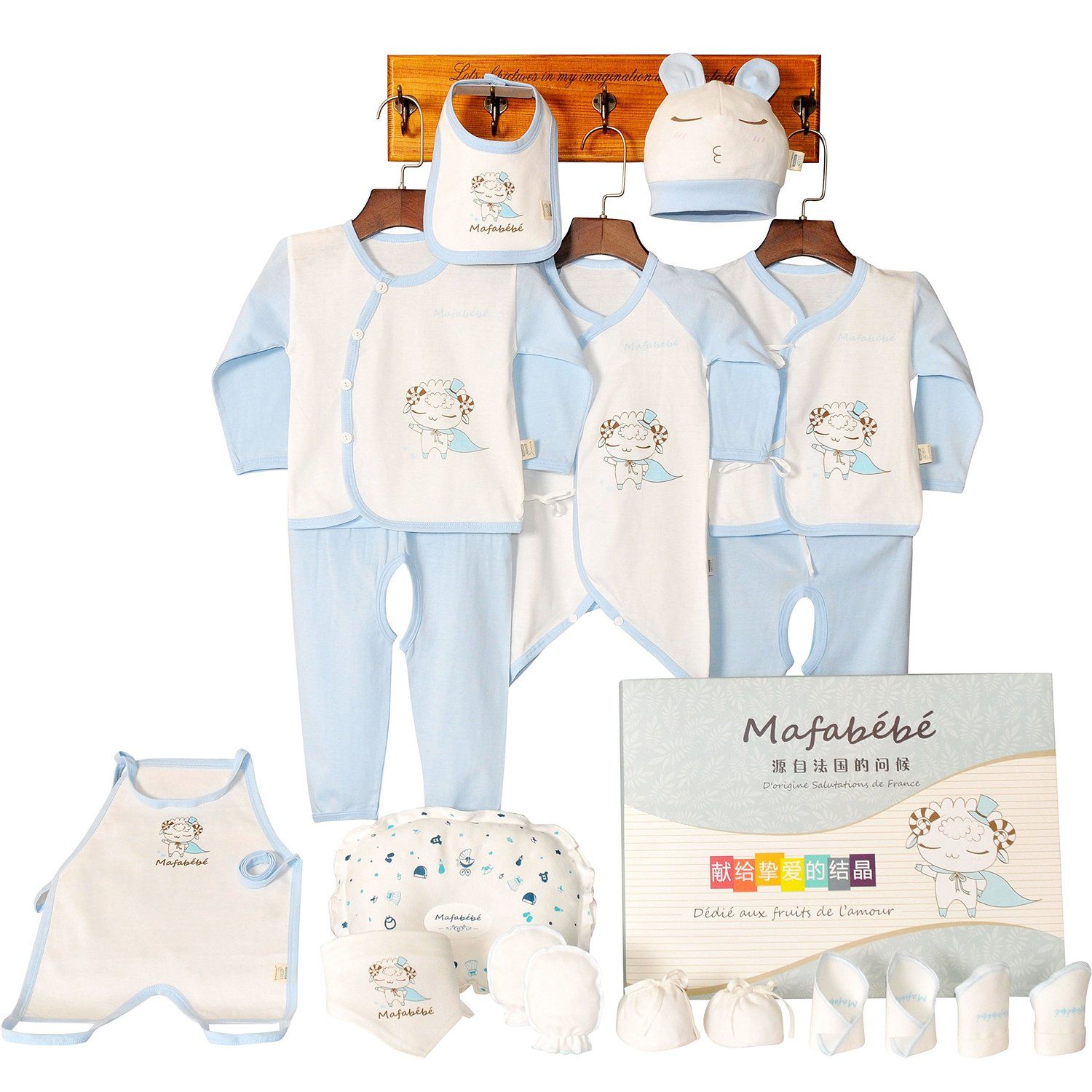 2018 Mafabebe From French Organic Cotton Newborn Clothing Blief