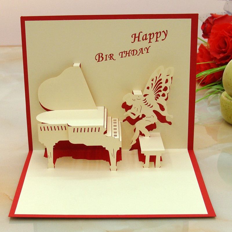 folding birthday card