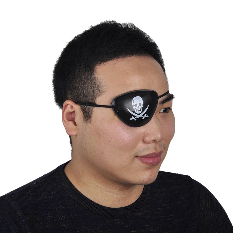 Pirate Eye Patch Skull Crossbone Halloween Party Favor Bag Costume Kids Toy Easter Gifts Eye