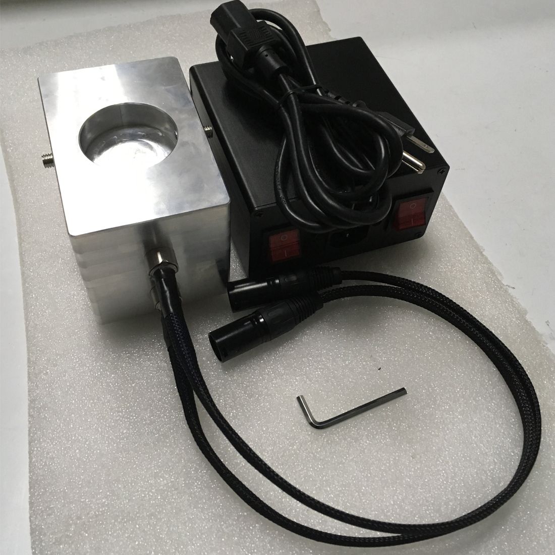 2018 6061 Aluminium 3x5in Rosin Press Plates Heater Probes Dual PID