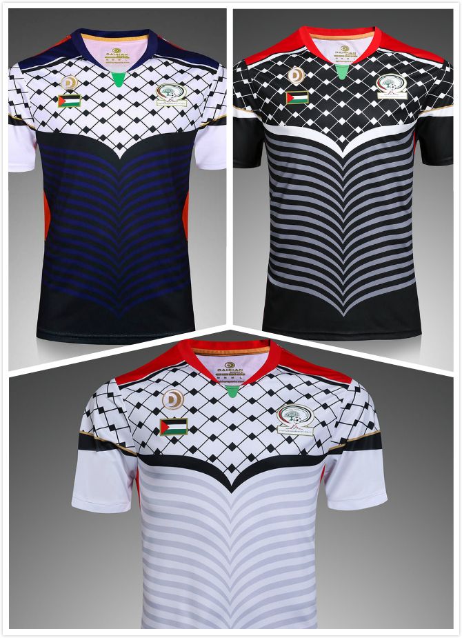 2018 Top Thai Quality 2017 NEW Palestinian Rugby Jersey 2017/18 ...
