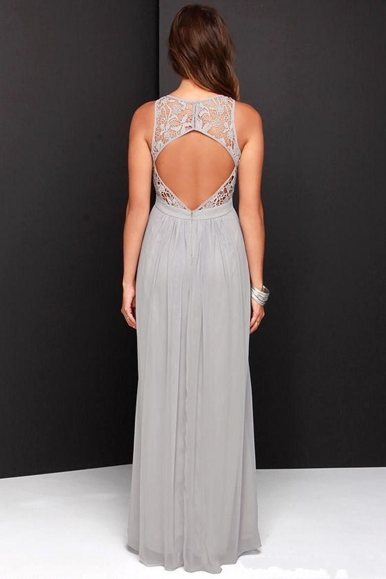 Acquistare Caldo! Abiti Da Damigella Donore La Campagna 2017 In Chiffon  Lungo Abiti Da Cerimonia Senza Spalline In Chiffon A Line Vestito Da  Damigella Donore Economico | Consegna Veloce E Qualità | It.Dhgate
