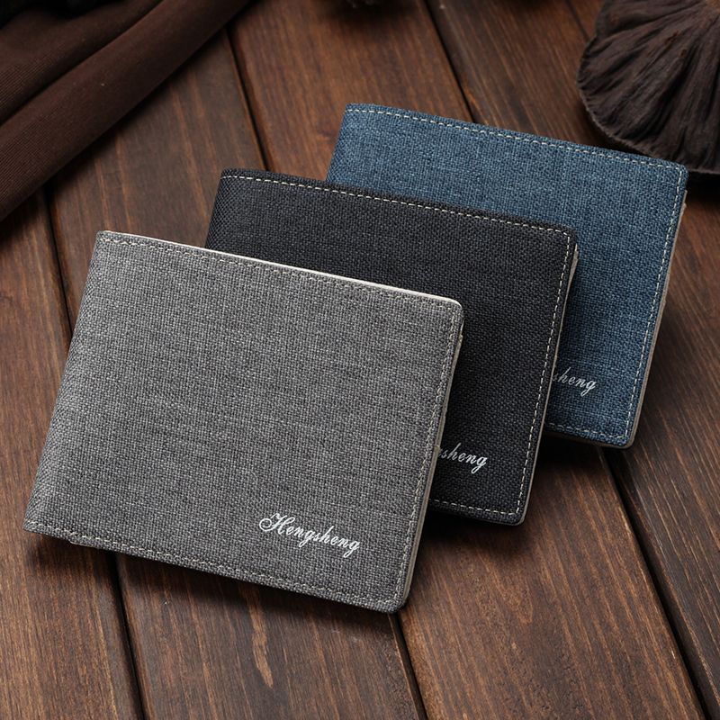 european popular thin canvas purse leisure personality man purse my