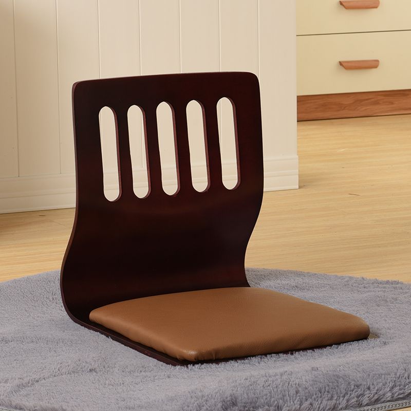 2019 Japanese Zaisu Chair Leather Cushion Seat Asian Furniture