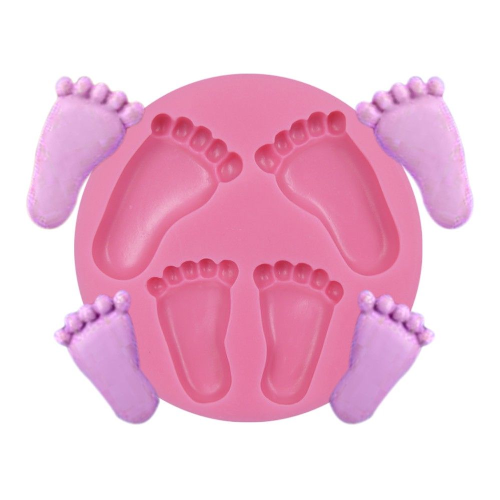 2017 Baby Feet Sugarcraft Mold For Cake Decorating ...