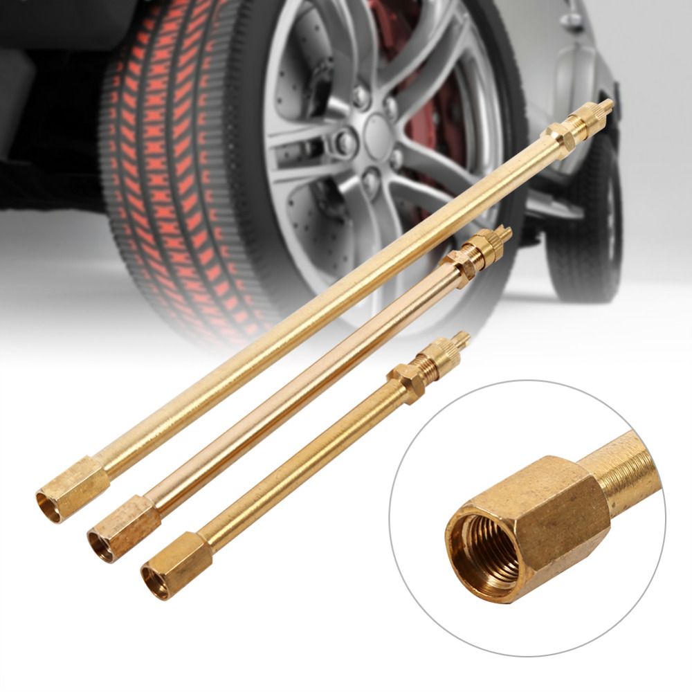 2019 TPMS Tire Valve Stem Brass Metal Tire Valve Extension ...