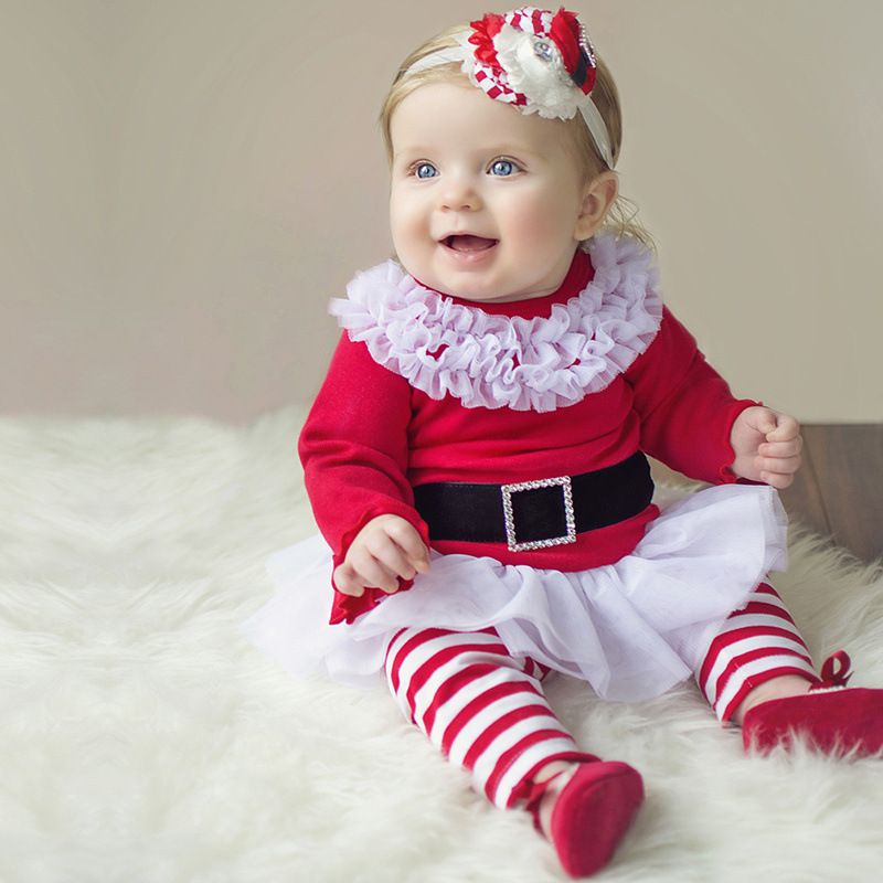 newborn baby girl christmas dress